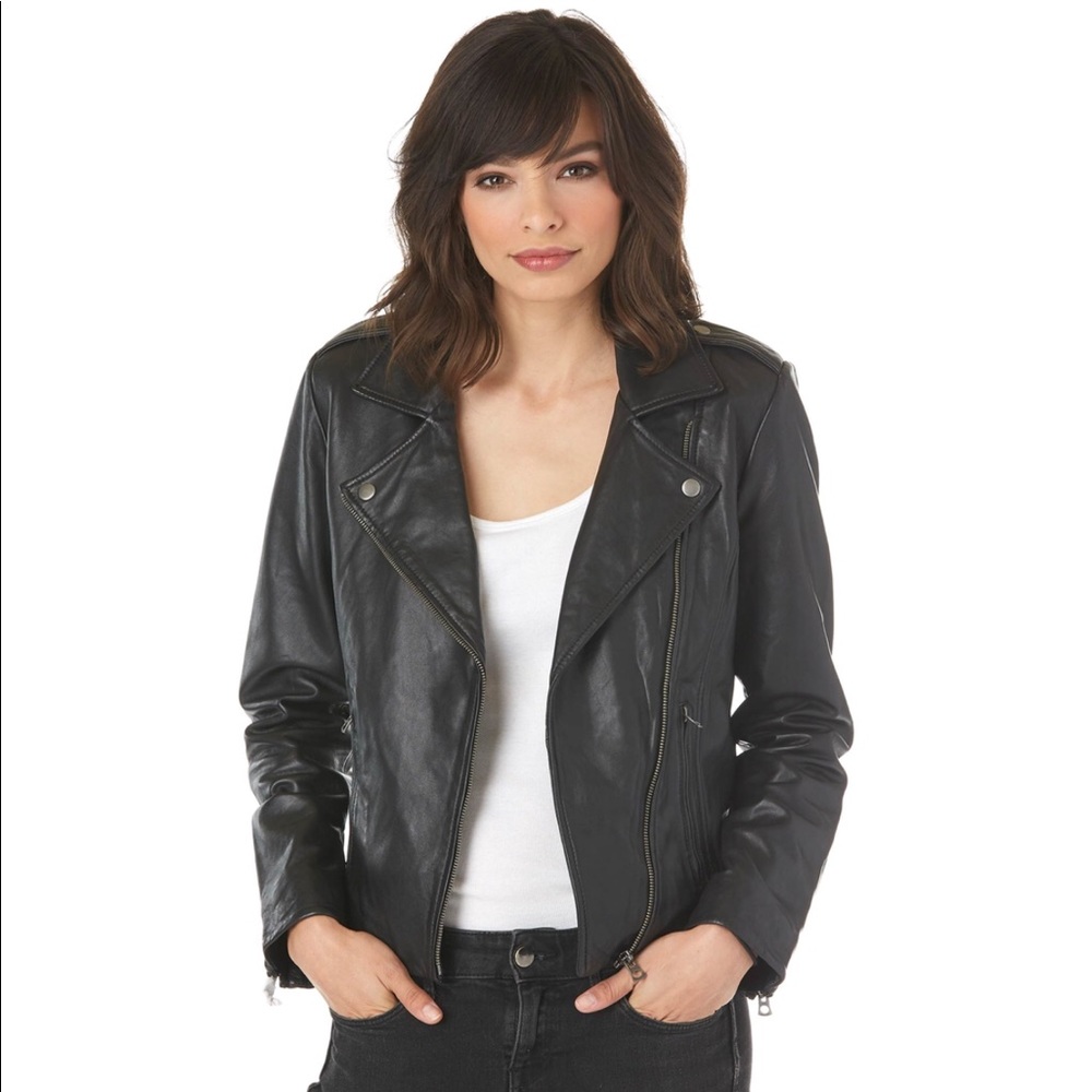 🆕LISTING! New Lucky Brand Faux Leather Jacket